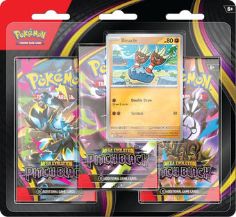 compare product Pokemon Mega Evolution: Pitch Black 3-Pack Blister
