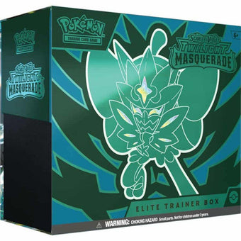 compare product Pokemon Scarlet & Violet Twilight Masquerade Elite Trainer 10 Box Case