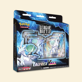 compare product Pokemon TCG: Ice Rider Calyrex VMAX League Battle Deck