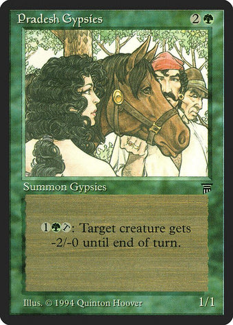 compare product 1994 Magic the Gathering Legends Pradesh SP Disavowed Card