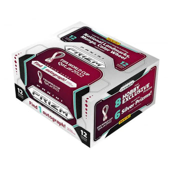 compare product 2022 Panini Prizm World Cup Soccer Hobby 12 Box Case