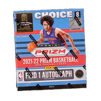 compare product 2021/22 Panini Prizm Basketball Choice 20 Box Case
