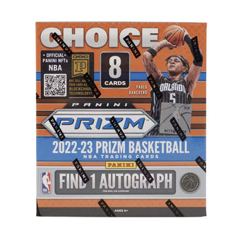 compare product 2022/23 Panini Prizm Choice Basketball 20 Box Case