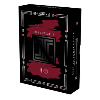 compare product 2023/24 Panini Impeccable Basketball Hobby 3 Box Case