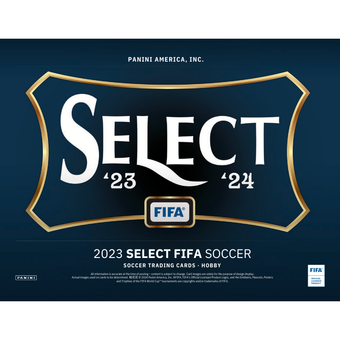 compare product 2023/24 Panini Select FIFA Soccer Hobby Box