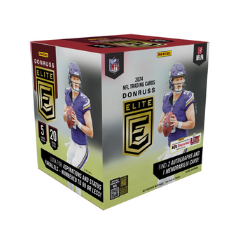 compare product 2024 Donruss Elite Football Hobby 12 Box Case