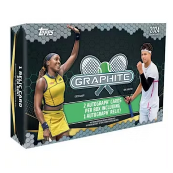 compare product 2024 Topps Graphite Tennis Hobby 12 Box Case