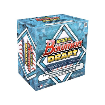 compare product 2024 Bowman Draft Baseball Sapphire Edition Box