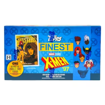compare product 2025 Topps Finest X-Men 97 Hobby 8 Box Case
