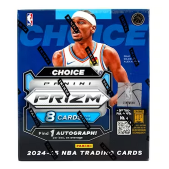 compare product 2024/25 Panini Prizm Basketball Choice 20 Box Case