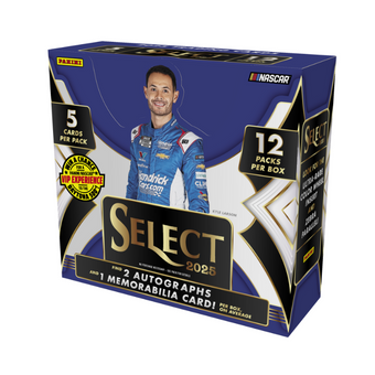 compare product 2025 Panini Select Racing Hobby 12 Box Case