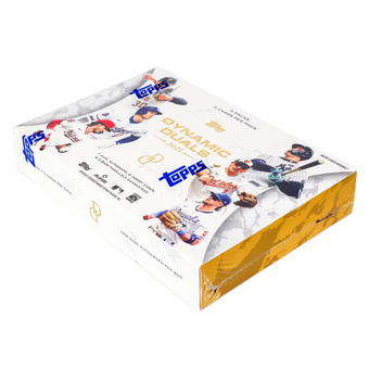 compare product 2025 Topps Dynamic Duals Baseball Hobby Box