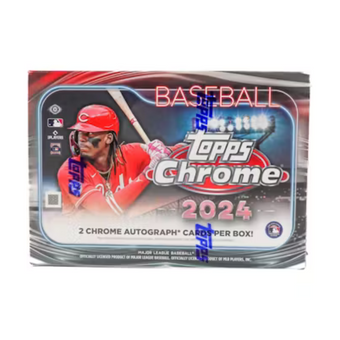 compare product 2024 Topps Chrome Baseball Breaker's Delight Box