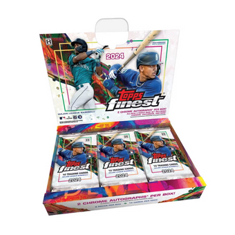 compare product 2024 Topps Finest Baseball Hobby Box