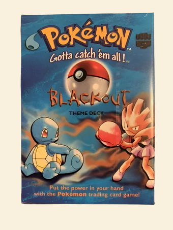 compare product Pokemon WOTC Base Set Theme Deck Blackout