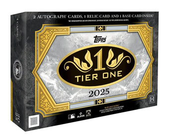 compare product 2025 Topps Tier 1 Baseball Hobby Box