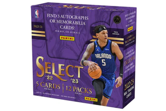 compare product 2022-23 Panini Select Basketball Hobby 12 Box Case