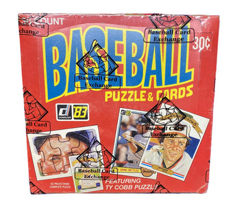 compare product 1983 Donruss Baseball Wax Box (BBCE Wrapped)