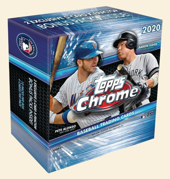 compare product 2020 Topps Chrome Baseball Mega Box