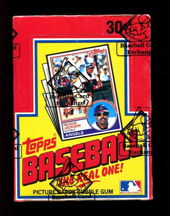 compare product 1983 Topps Baseball Wax Box (BBCE Wrapped)