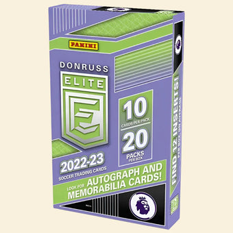 compare product 2022-23 Donruss Elite Soccer Premier League Retail Box