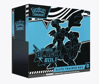 compare product Pokemon Scarlet & Violet: Black Bolt Elite Trainer 10 Box Case