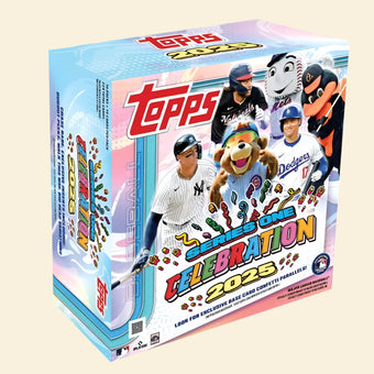 compare product 2025 Topps Series One Celebration Baseball Box
