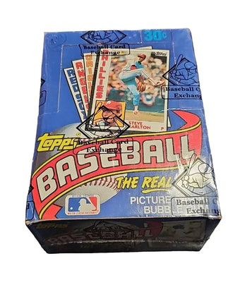 compare product 1984 Topps Baseball Wax Box (BBCE Wrapped)