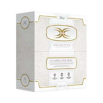 compare product 2024-25 Topps Definitive UEFA Club Competitions Soccer Hobby 3 Box Case