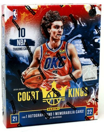 compare product 2021-22 Panini Court Kings Basketball Hobby 16 Box Case