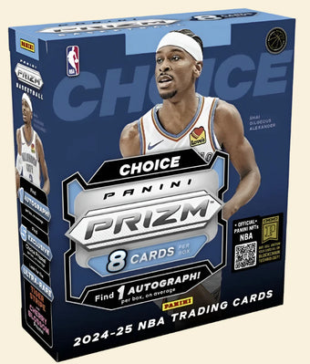 compare product 2024-25 Panini Prizm Choice NBA Basketball Box