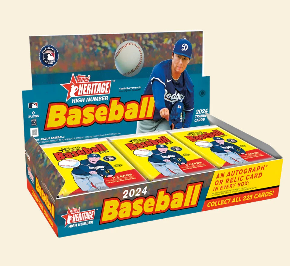 2024 Topps Heritage High Number Baseball Hobby Box