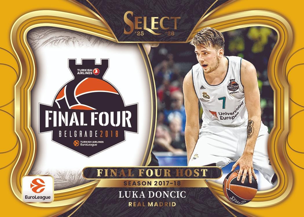 2025/26 Panini Select EuroLeague Basketball Hobby