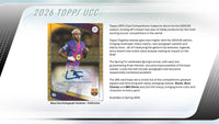 2025/26 Topps UEFA Club Competitions Soccer Spring Tin