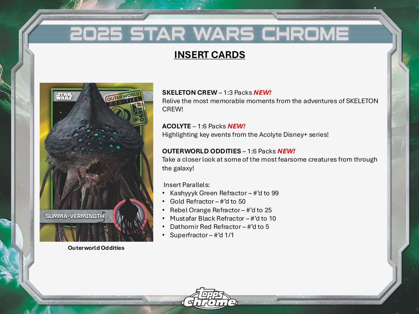 Star Wars Chrome Breaker Delight (Topps 2025)