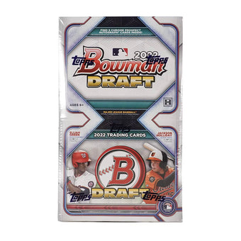 compare product 2022 Bowman Draft Baseball Super Jumbo Hobby 6 Box Case