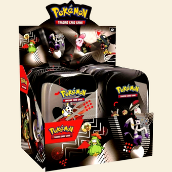 compare product Pokemon: Black Bolt and White Flare Mini Tin Collection