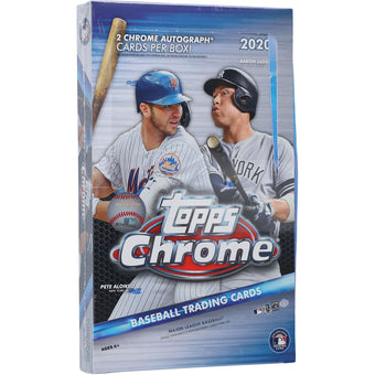 compare product 2020 Topps Chrome Baseball Hobby 12 Box Case