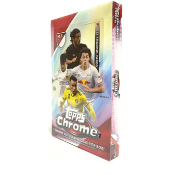 compare product 2021 Topps Chrome MLS Soccer Hobby Case (12ct)