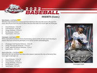 2022 Topps Chrome Baseball Hobby Jumbo Pack