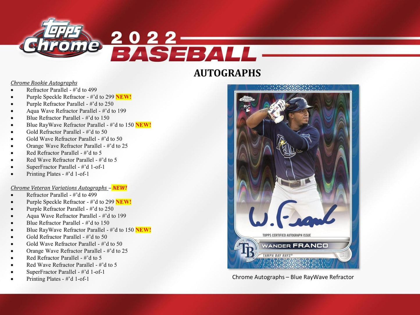 2022 Topps Chrome Baseball Hobby Jumbo Pack