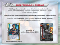 2021 Topps Chrome F1 Formula 1 Racing Hobby