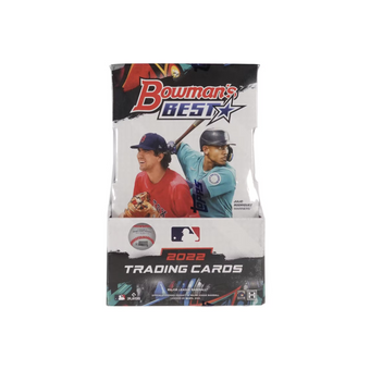 compare product 2022 Bowman's Best Baseball Hobby 8 Box Case
