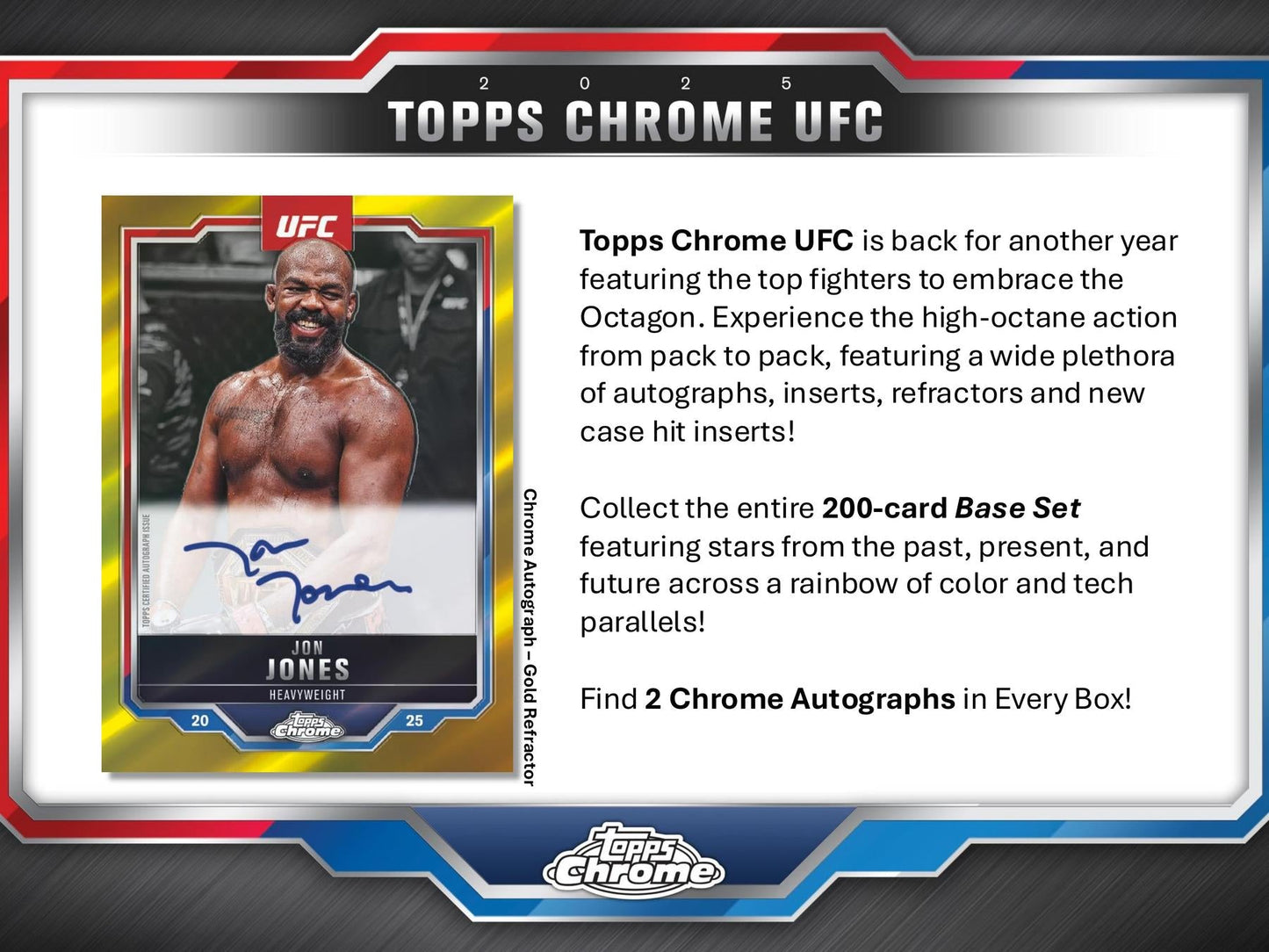 2025 Topps Chrome UFC Hobby