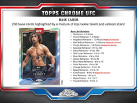 2025 Topps Chrome UFC Hobby