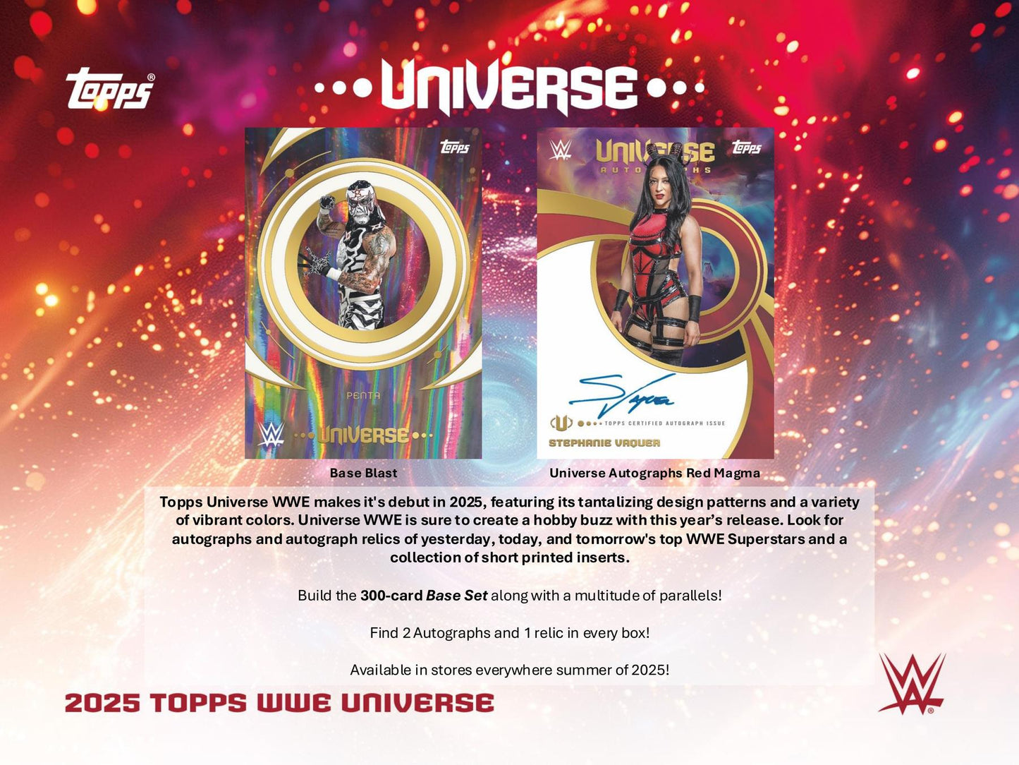 2025 Topps WWE Universe Wrestling Hobby